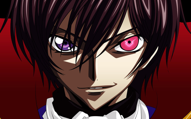 Anime Character with Mismatched Eyes — Red