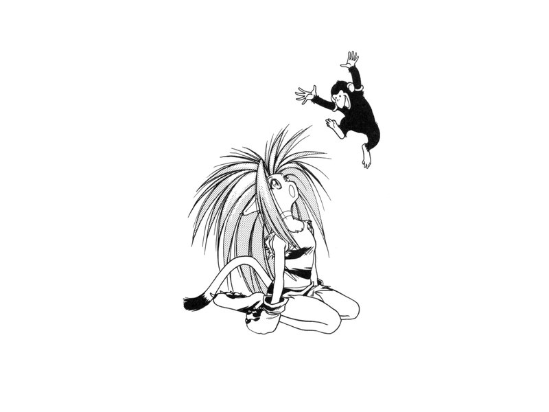 anime character with monkey