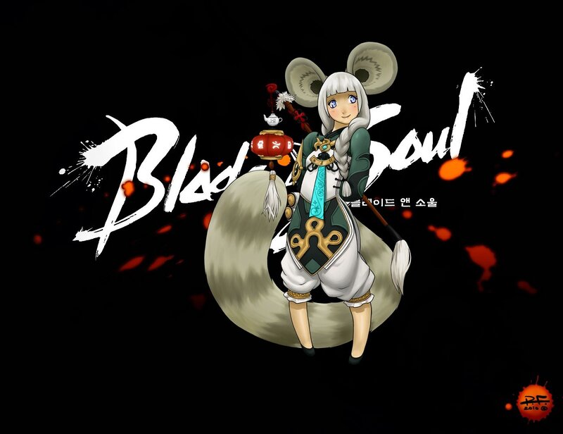 Anime Character with Mouse Ears
