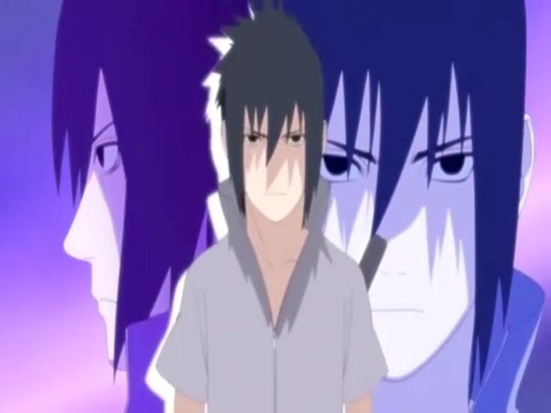 Anime Character with Multiple Faces