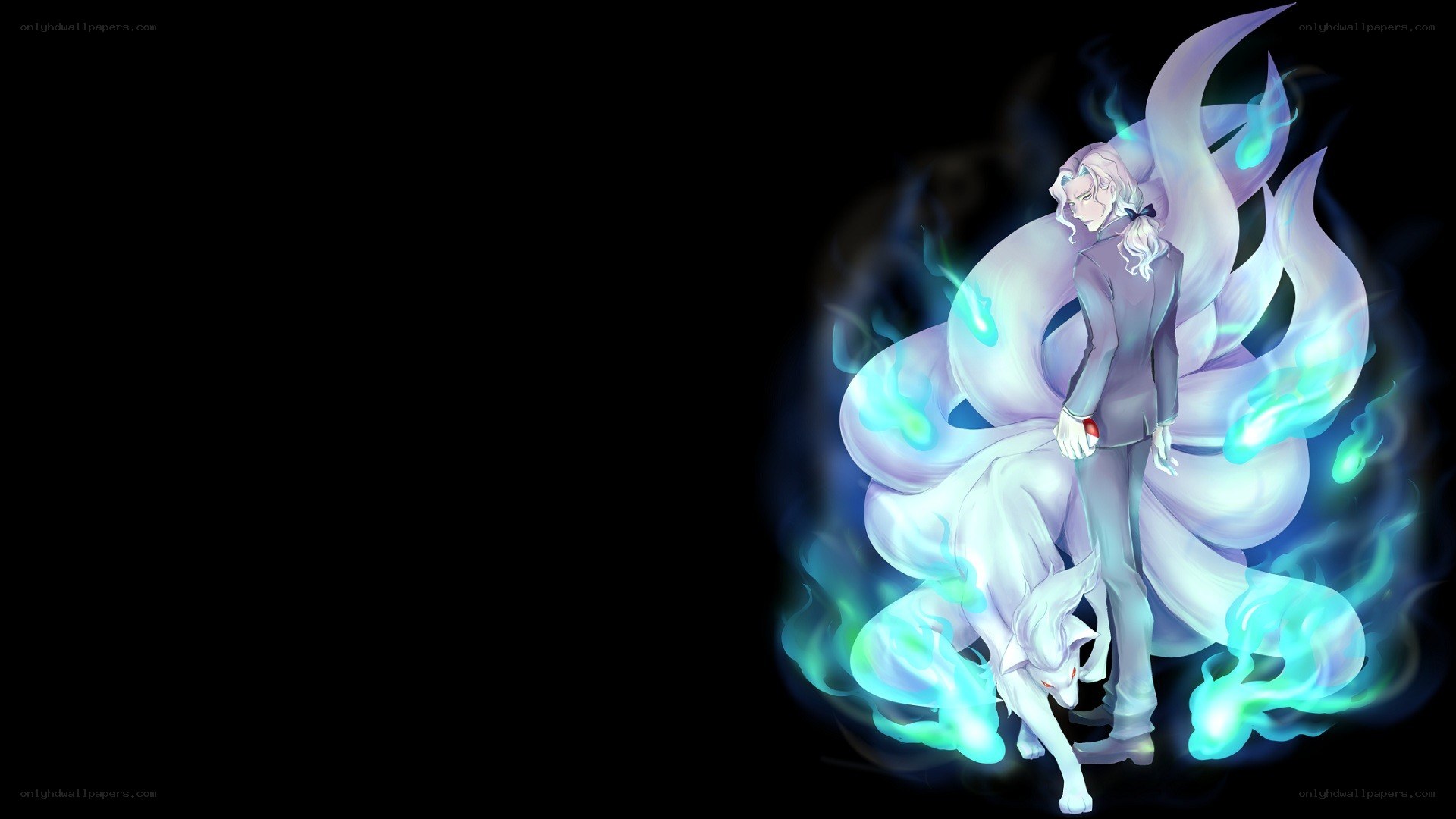 anime character with nine tails