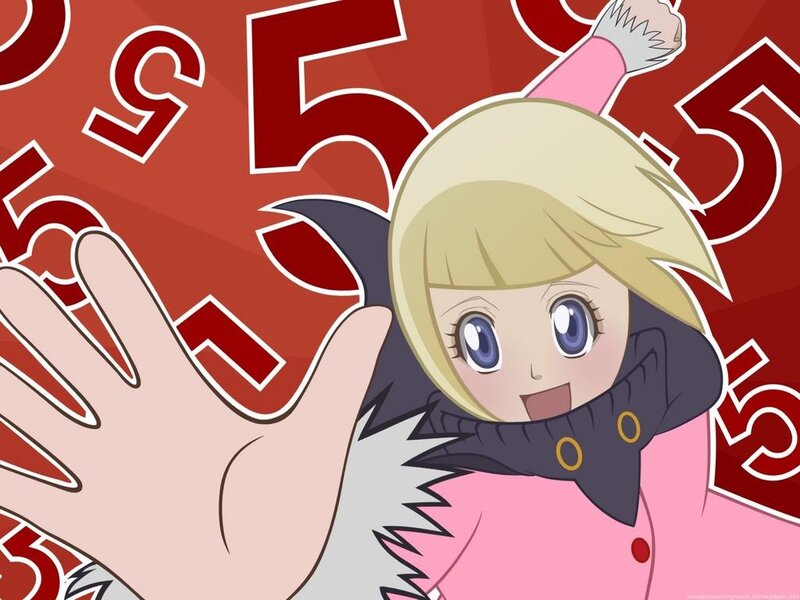 anime character with number five