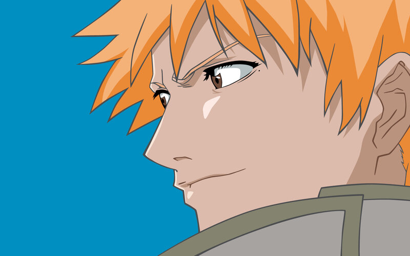 anime character with orange hair