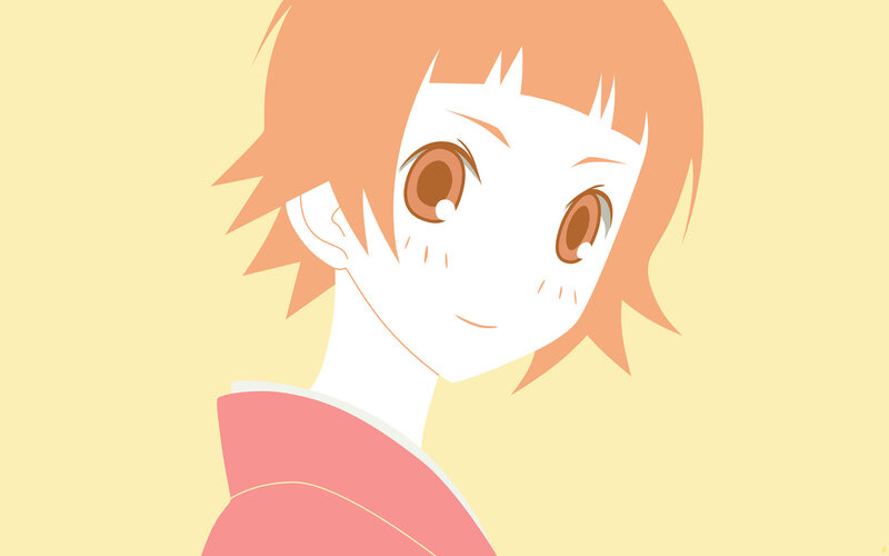 anime character with orange hair