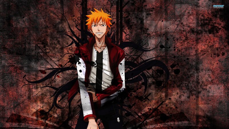 anime character with orange hair