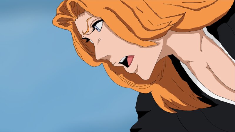 anime character with orange hair