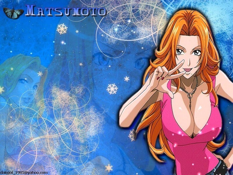Anime character with orange hair