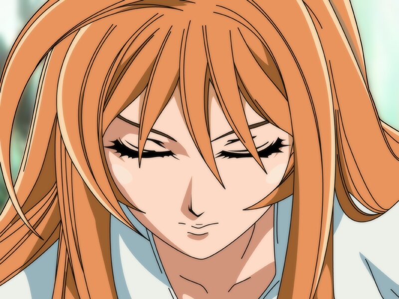 Anime Character with Orange Hair — Calm