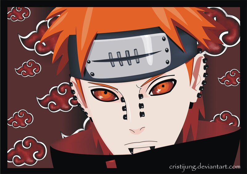Anime Character with Orange Hair — Dramatic, Manga, Headband
