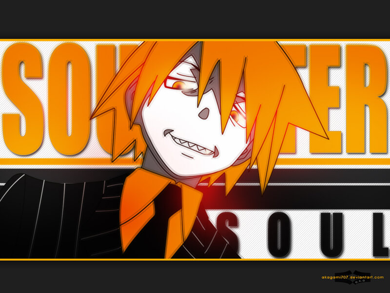 Anime Character with Orange Hair — Dramatic, Manga, Text