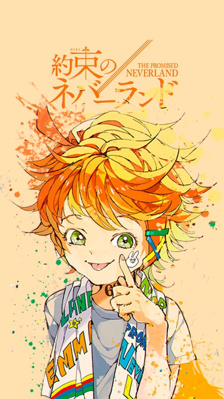Anime Character with Orange Hair — Playful