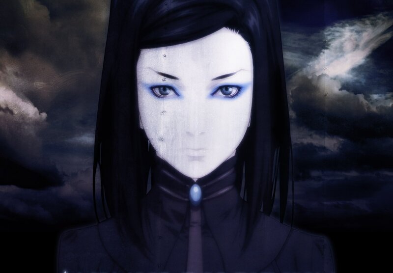 anime character with pale face