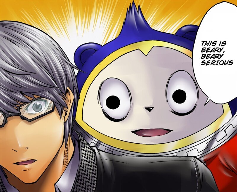 Anime Character with Panda Mask