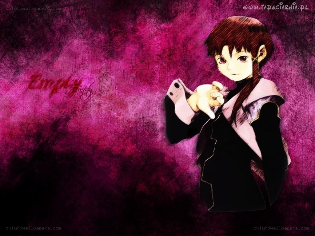anime character with phone