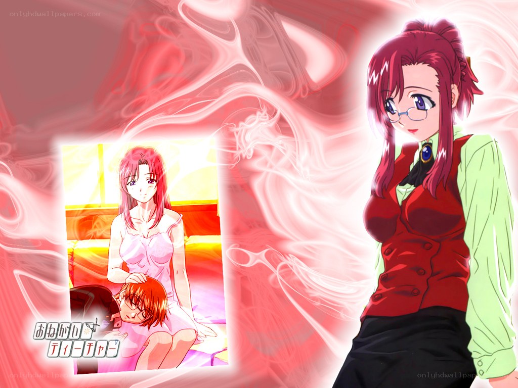 Anime character with photo