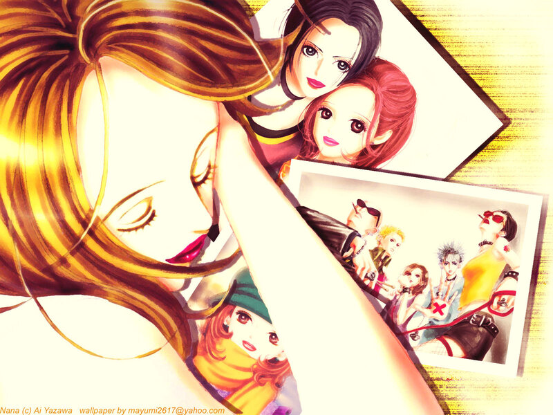 Anime Character with Photos — Yellow