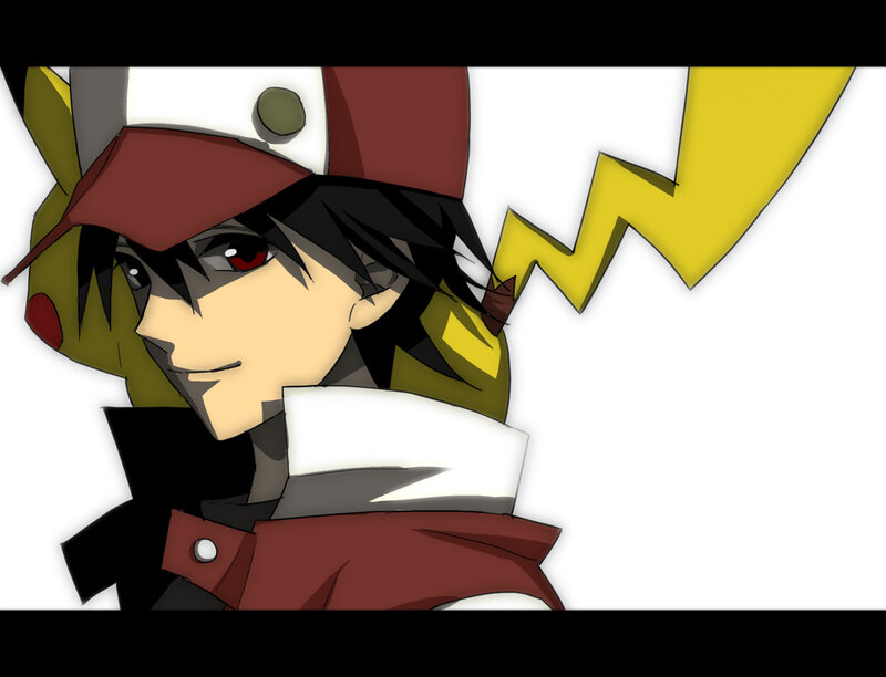 anime character with Pikachu