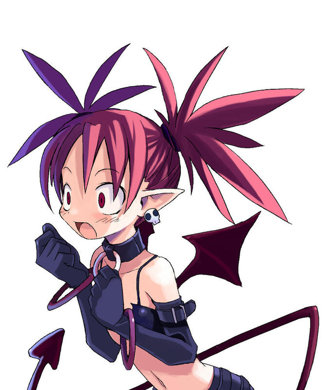 anime character with pink hair