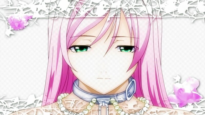 anime character with pink hair