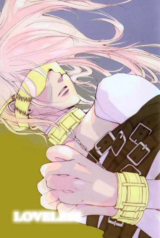 Anime character with pink hair