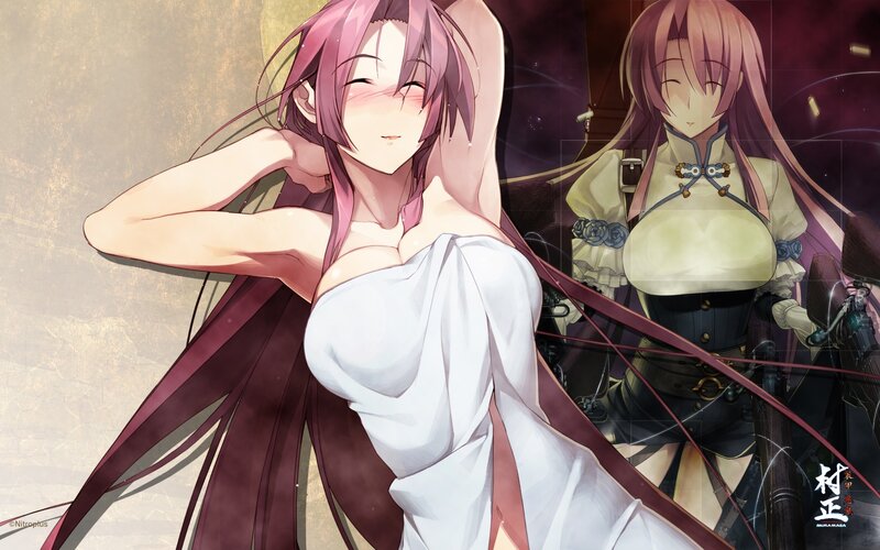 Anime character with pink hair