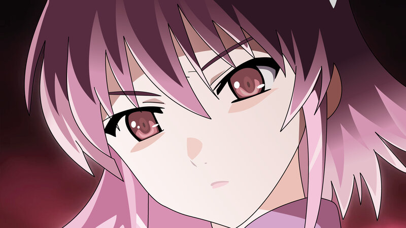 anime character with pink hair