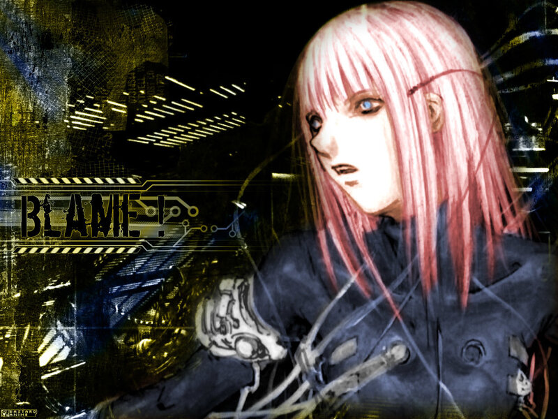 Anime character with pink hair