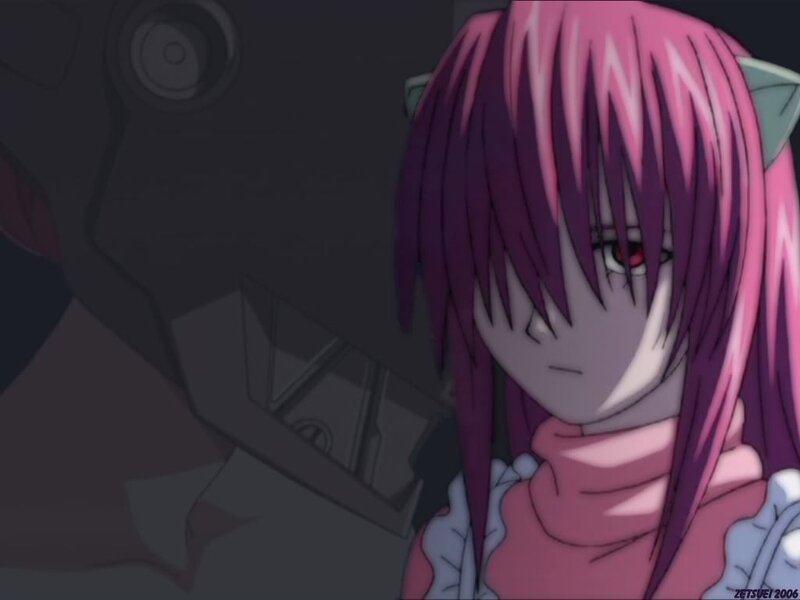anime character with pink hair