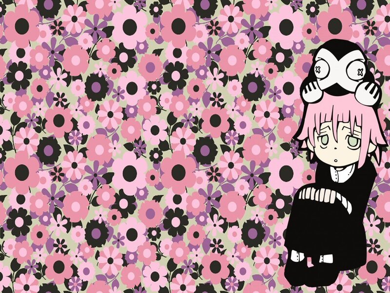 anime character with pink hair