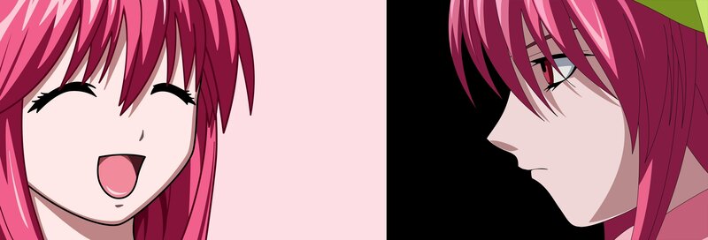 anime character with pink hair
