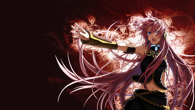 anime character with pink hair