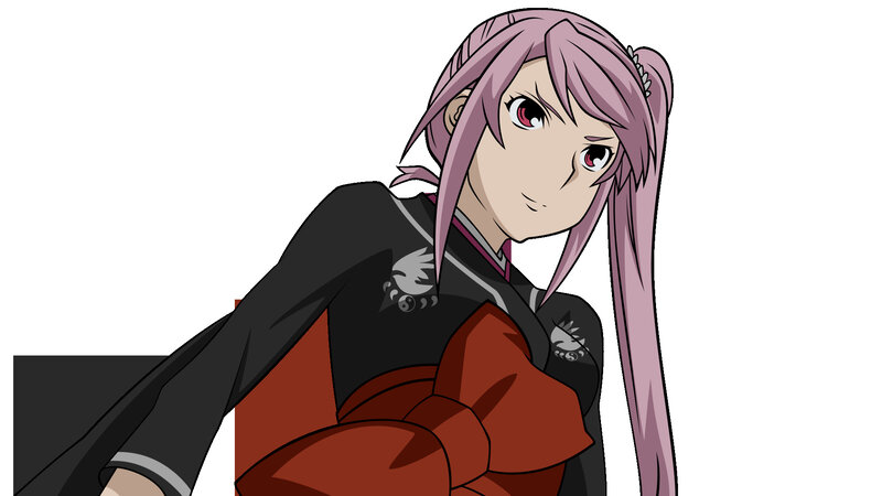 anime character with pink hair