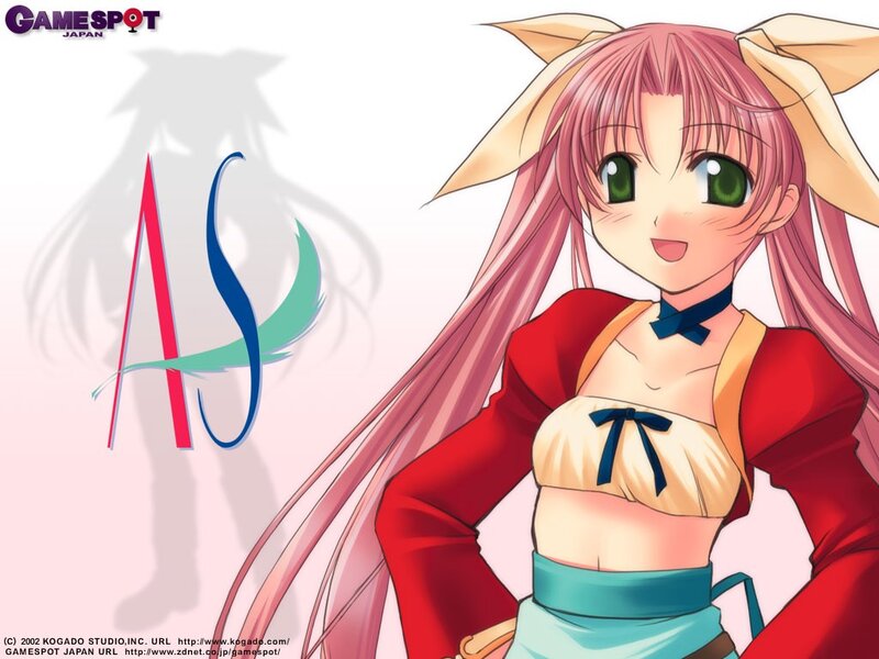 Anime character with pink hair