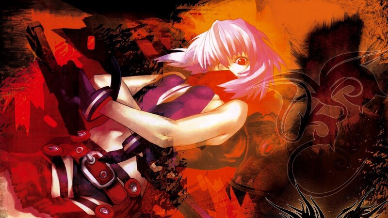 anime character with pink hair