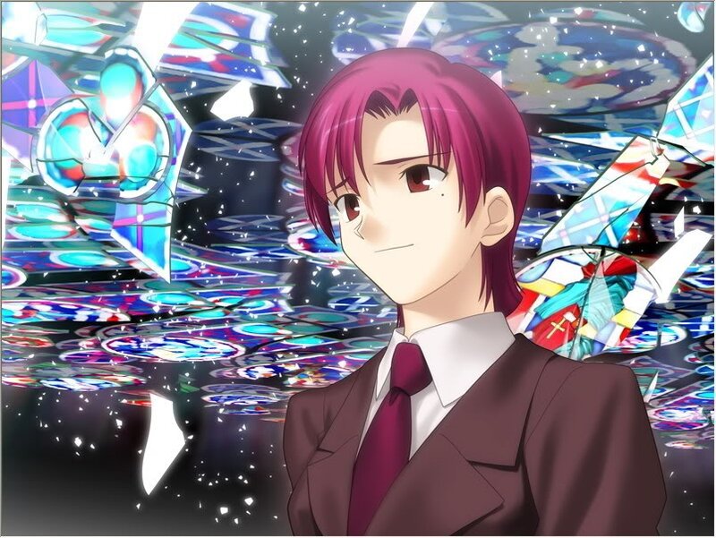 anime character with pink hair