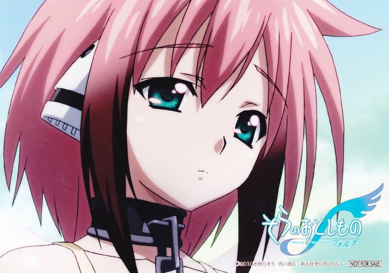 anime character with pink hair