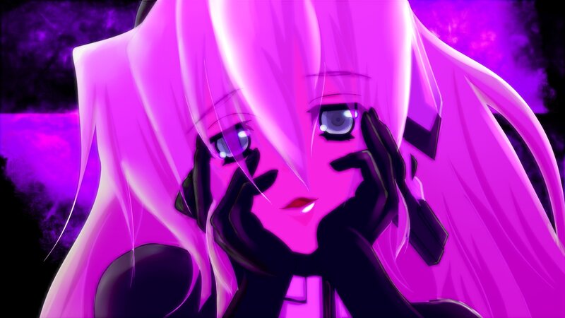 anime character with pink hair