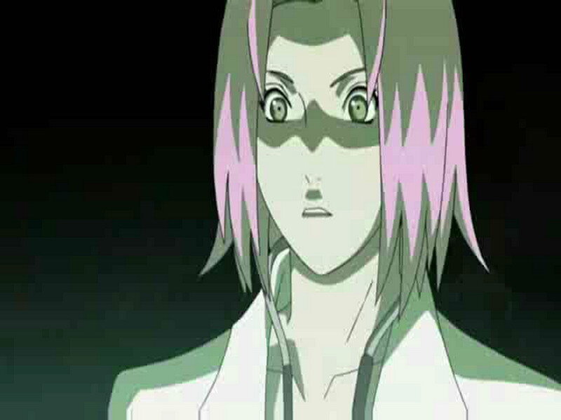 anime character with pink hair