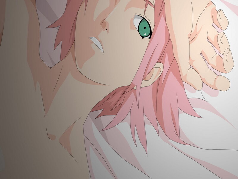 anime character with pink hair