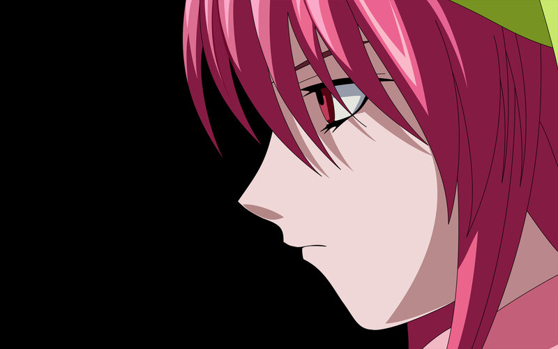 anime character with pink hair