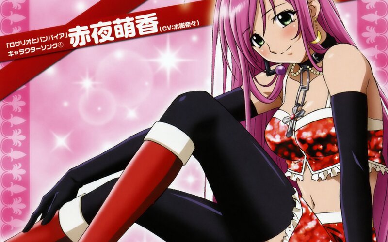 Anime character with pink hair