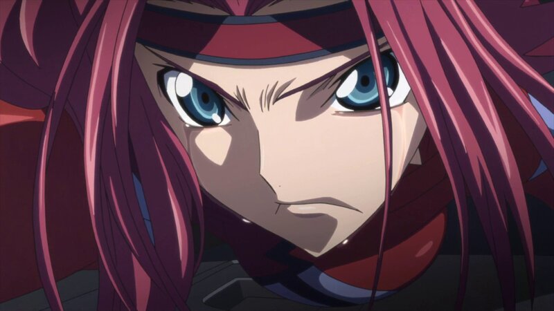anime character with pink hair