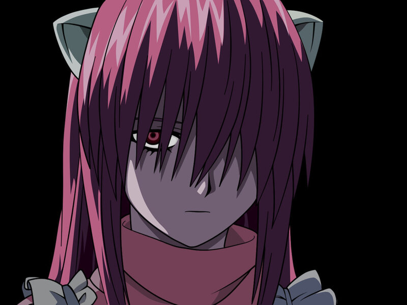 anime character with pink hair