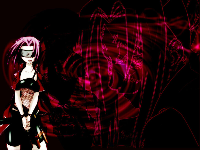 anime character with pink hair