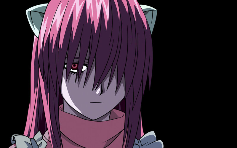 anime character with pink hair