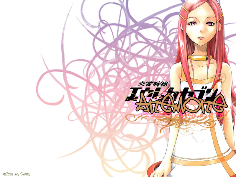anime character with pink hair