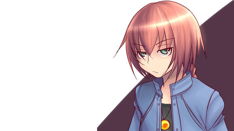anime character with pink hair