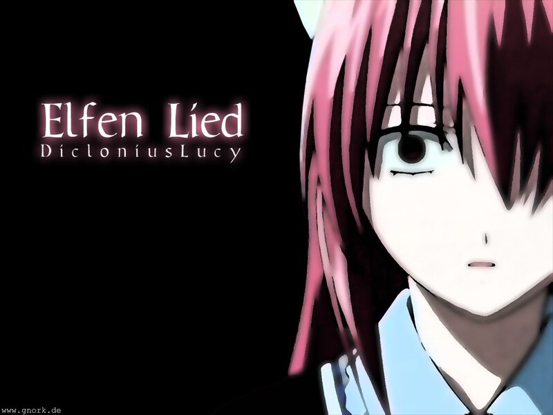 Anime Character with Pink Hair — Black, Dramatic, Text