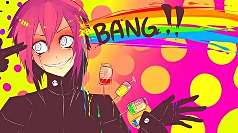Anime Character with Pink Hair — Chaotic