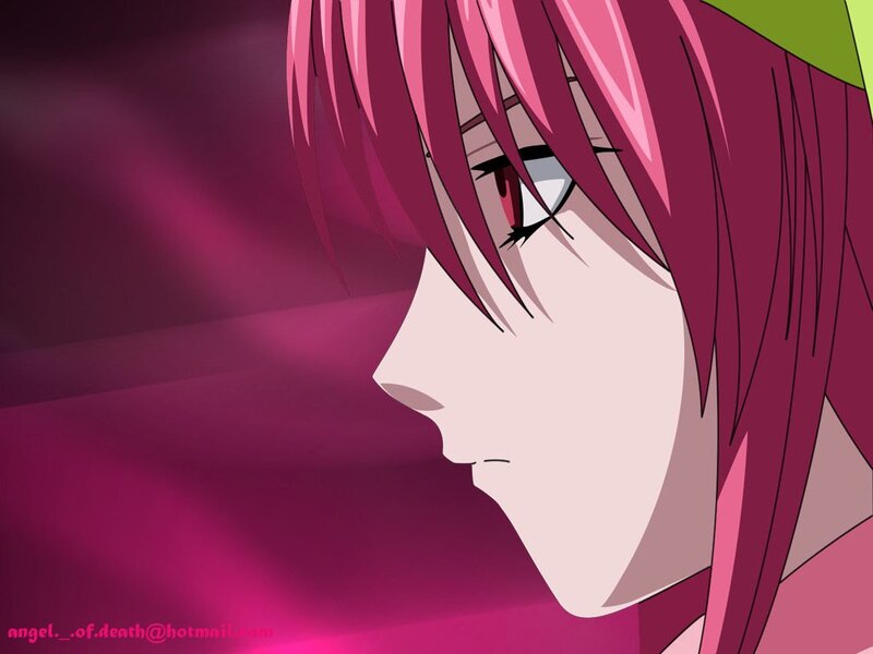 Anime Character with Pink Hair — Dramatic, Pink Hair, Profile View